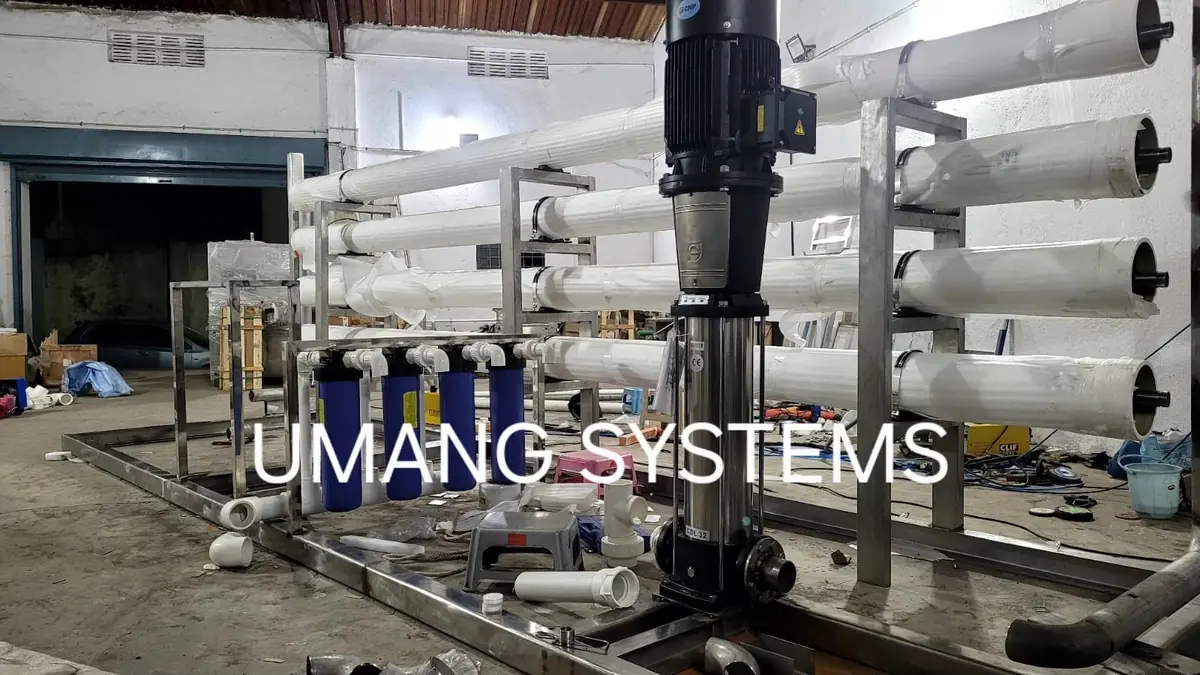 Seawater desalination for island application by Umang Systems